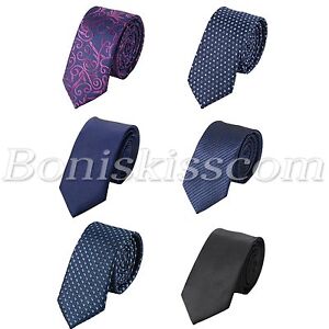Mens Classic Business Jacquard Floral Strip Wedding Party Tie Necktie Adjustable