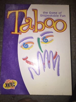 TABOO BOARD GAME THE GAME OF UNSPEAKABLE FUN BY PARKER BROTHERS - Image 1 of 4