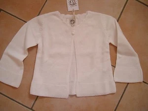 (C888) bellybutton Baby Strickjacke mit Kaschmir Anteil & Trompeten Ärmeln gr.80 - Picture 1 of 4