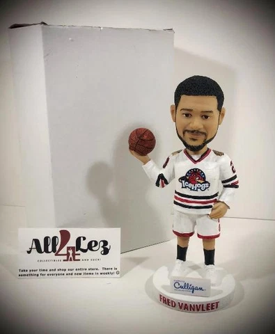 2017-2018 ROCKFORD ICEHOGS FRED VANVLEET SGA BOBBLEHEAD TORONTO RAPTORS ~ NIB Cover