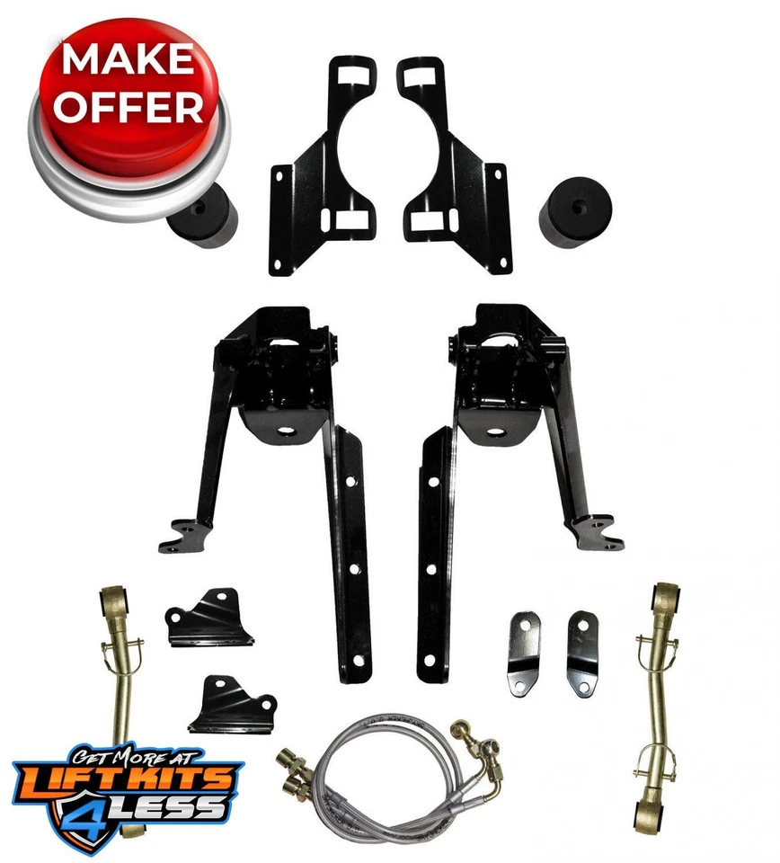 Skyjacker JK62FLSB 3,5-6"" soporte delantero CoilOver Shk para 07-18 Jeep Wrangler JK Foto 1 de 2