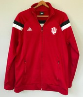 Adidas Indiana Basketball IU Hoosiers Warm Up Track Jacket Mens sz 54 / XL