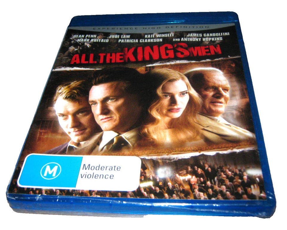 All The King's Men - Sean Penn - Rare Aus Release - Blu-Ray - New Sealed - Image 1 of 1