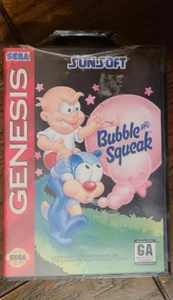Sealed RARE Bubble and Squeak Sega Genesis Almost unmöglich to find another!!! - Bild 1 von 5