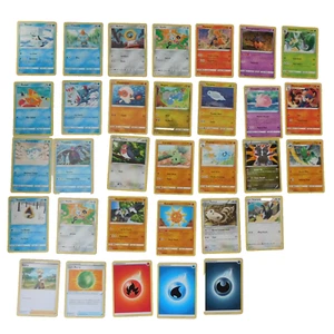 Pokemon Nintendo Card Lot 33 Mixed Cards Game Freak + Bonus 4 Monsuno Cards - Picture 1 of 14