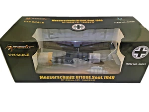 RARE Merit JSI 1/18 Messerschmitt Bf109E Adolf Galland Sept. 1940 (NIB) - Picture 1 of 12