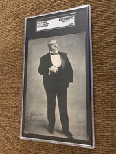 RARE John L. Sullivan 1921 Boxing Card  Exhibit Post Card SGC