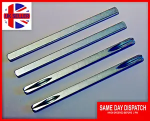 Replacement 8mm Door Spindle Plain Bar Split for Handles and UPVC Window - Picture 1 of 19