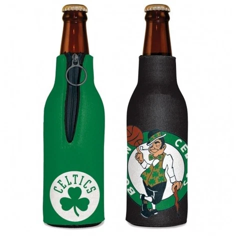 BOSTON CELTICS 2 SIDED BOTTLE COOLER/KOOZIE NEW AND OFFICIALLY LICENSED Cover