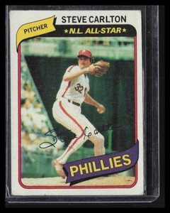 Steve Carlton 1980 Topps #210  Philadelphia Phillies