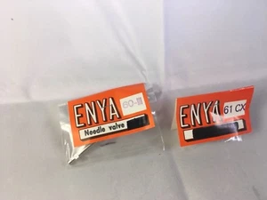 ENYA 40-45 MODEL 6002 NEEDLE VALVE ASSY & C/L VENTURI SET NIP - Picture 1 of 3