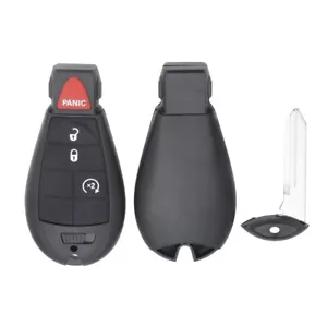 2×For 2009-2012 Dodge Ram 1500/Ram 2500/ Ram 3500 Replacement Car Remote Keys - Picture 1 of 12