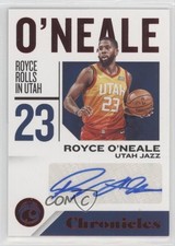 2018-19 Panini Chronicles Chronicles Signatures Red Royce O'Neale #CS-RO Auto