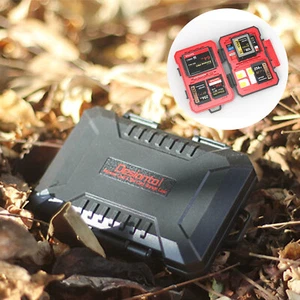 Camera Memory Card Box SD Card Protection Box Waterproof Storage Box US - Picture 1 of 15