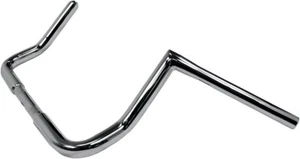 LA Choppers 10" Rise Twin Peaks Cromo Touring Manillar con Cables (LA-7361KT1-10) - Imagen 1 de 2