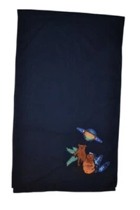 Paul Smith Hauptlinie Explorer Elementen Bestickt Herren Schal Neu - Picture 1 of 4