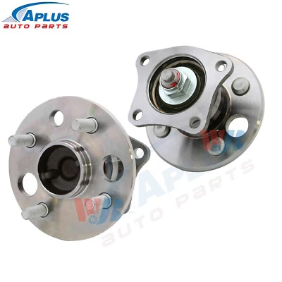 Par de bujes de cojinete de rueda trasera para Chevy Geo Prizm Toyota Corolla 1993-2002 sin ABS Foto 1 de 4