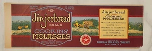 Label Jingerbread Can Molasses American Molasses Co. NEW YORK - Picture 1 of 1