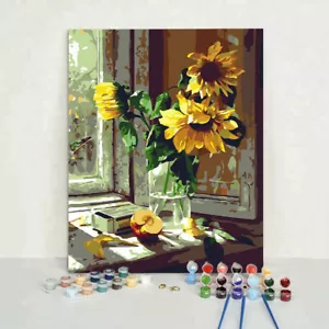 Paint by Numbers DIY Acrylic Oil Painting Kits for Adults Beginners 16x20 Inch - Picture 1 of 8