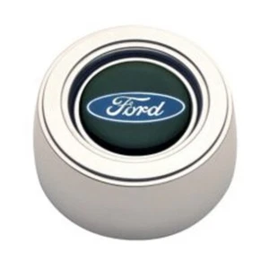 GT Performance Products 11-1521 Horn Button with Ford Logo - Polished - Picture 1 of 2