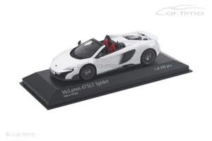 Mclaren 675LT Ragno Silice Bianco MINICHAMPS 1:43 537154432 - Foto 1 di 4