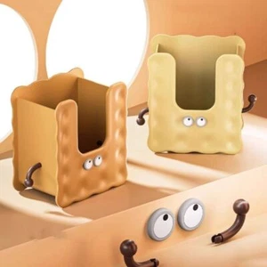Plastik Wischen Sie Tissue Organizer Box Badezimmer-Schubladen-Box Haushalt - Picture 1 of 12