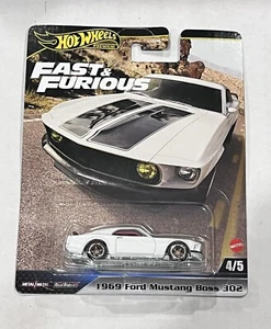 2024 Hot Wheels Premium Fast & Furious 1969 Ford Mustang Boss 302 Toy Car - Picture 1 of 6