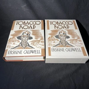 1931 First Edition Facsimile~ Tobacco Road, Erskine Caldwell, Exc. w/ Case - Picture 1 of 14