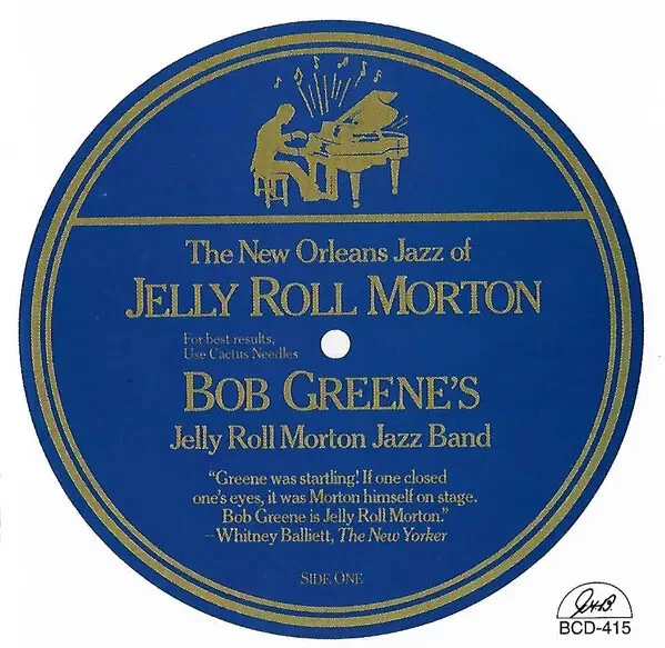CD Bob Greene World Of Jelly Roll Morton G.H.B. - Bild 1 von 1