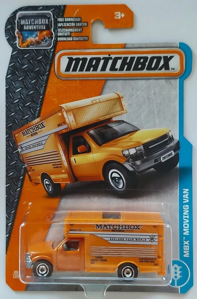 Matchbox #28 MBX 2017 furgoneta de mudanza Foto 1 de 1