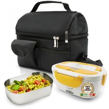 SET BORSA Termica + SPICE Amarillo inox Scaldavivande Lunch Box con vaschetta