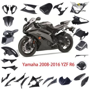 Piezas de fibra de carbono SM Real 3K sarga para Yamaha 2008-2010-2012-2014-2016 YZF R6 - Imagen 1 de 22