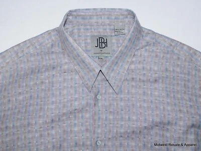 Jhane Barnes Multicolor Long Sleeve Shirt for Men Size XXL - Excellent Condition - Image 1 of 4