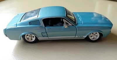Maisto Model Car ~ Special Edition 1967 Ford Mustang GT ~ 1:24 ~ Light Blue - image 1 of 4