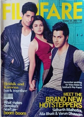Filmfare  October 24,  2012* Bollywood Rare Magazine - Image 1 of 4