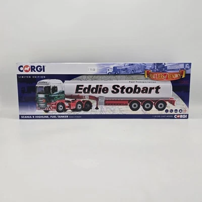 Corgi CC1377 Scania R Highline Fuel Tanker Eddie Stobart - MIB 1/50 Scale - Image 1 of 2