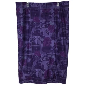 Torrid Betsey Johnson Netz Bleistiftrock vorne Schlitz gefüttert lila Blumenmuster Größe 2 2X - Bild 1 von 6