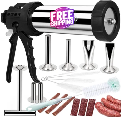 Kit de pistola para carne seca embutidora de salchichas secas de ciervo US NUEVO Foto 1 de 4