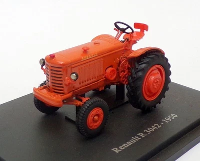 Hachette 1/43 Scale Model Tractor HT030 - 1950 Renault R 3042 - Orange - Image 1 of 3