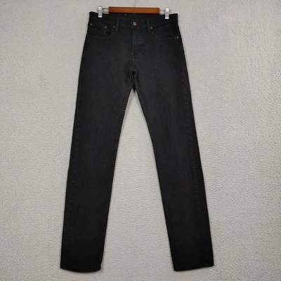 Jeans Levis 511 para hombre 30x34 negros ajustados rectos tiro medio lavado oscuro elástico denim Foto 1 de 4