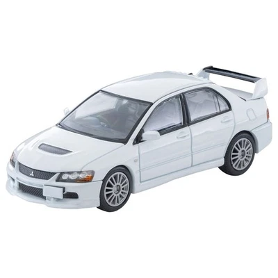 Tomytec 1/64 Mitsubishi Lancer GSR Evolution IX MR 2006 White #4543736333401 - Image 1 of 4
