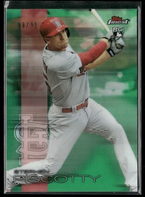 Stephen Piscotty 2016 最佳绿色折射器 #97 SN,RC 圣路易斯红雀队 — 第 1/2 张图片