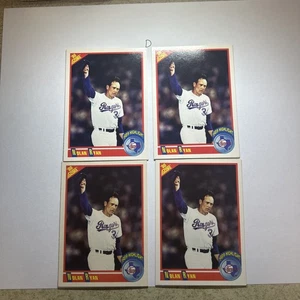 Puntuación 1990 - Nolan Ryan #696 lote de 4 Texas Rangers - Imagen 1 de 2