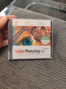 Vintage Software Adobe Photoshop 5.0 Limited Edition CD with CD Key - Picture 1 of 6