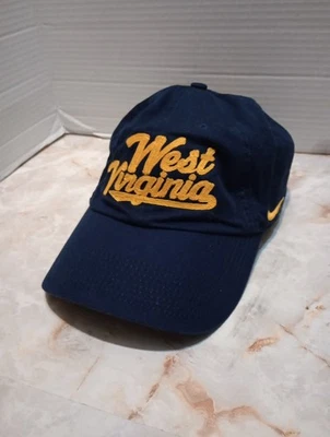 Nike Heritage86 West Virginia Mountaineers NCAA Cap Hat Relaxed Adjustable  - Image 1 of 4