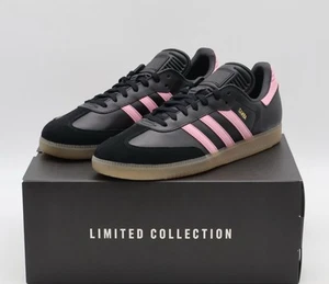 EU Größe 43,1/3 Adidas Samba Black/Pink Inter Miami Limited Collection - Bild 1 von 11