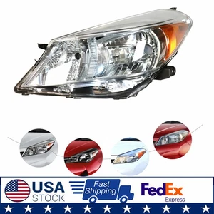 For 2012 2013 2014 Toyota Yaris Vitz Headlight Halogen Front Lamp LH Driver Side - Picture 1 of 5