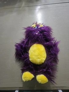RARE Vintage Chuck E Cheese Mr Munch Purple Hairy Plush Pizza Time Theatre Inc. - Picture 1 of 9