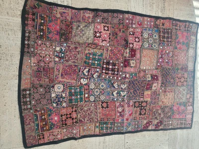 Tenture indienne ancienne - Photo 1/4