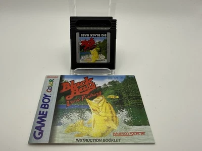 Black Bass Lure Fishing (Nintendo Game Boy Color, 1999)  Cleaned & TESTED - Image 1 of 4